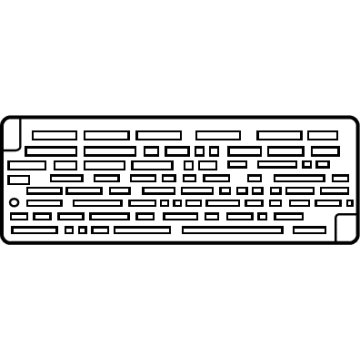 GM 84699160 Info Label