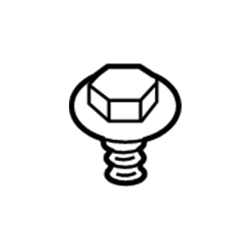 BMW 07-11-9-905-507 Screw, Self Tapping