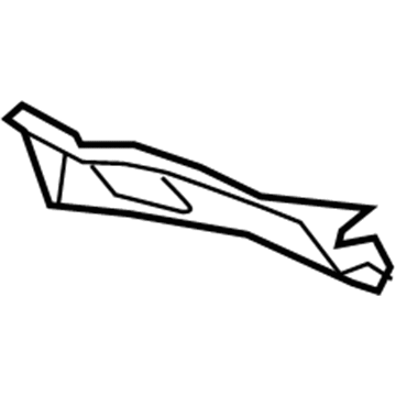 BMW 51-71-7-325-401 Supplementary Part, Wheel Arch, Left