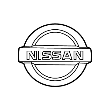 Nissan 90890-5AA0A Rear Emblem