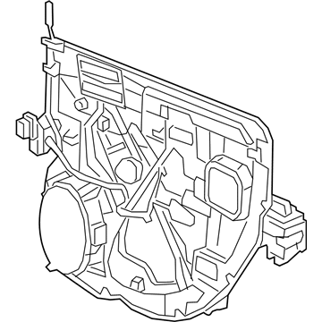 Mopar 68045133AD Panel-Carrier Plate