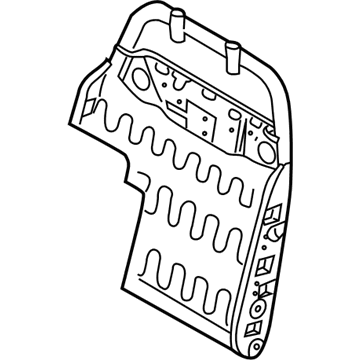 GM 96807613 Seat Back Frame
