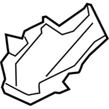 Lexus 82663-50091 Cover, Relay Block, Lower, NO.2