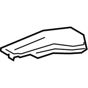 Lexus 82662-50280 Cover, Relay Block