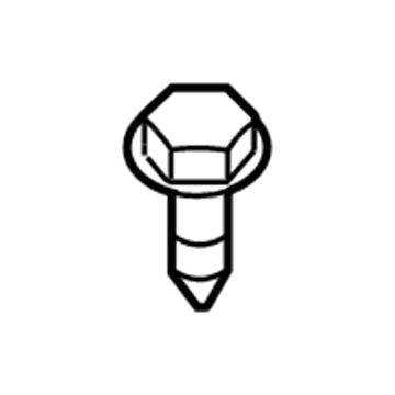 BMW 07-11-9-901-338 Screw, Self Tapping