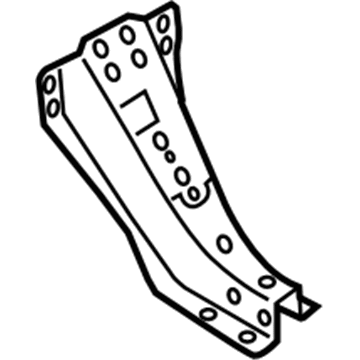 Nissan 767B4-1AA0A Support-Wheel House Member, RH