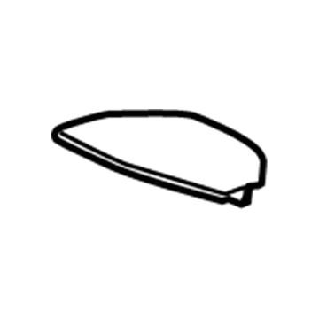 Honda 77201-SDA-A01ZA Visor Assy. (Upper) *NH167L* (GRAPHITE BLACK)