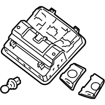 Nissan 26430-9DG3A Lamp Assembly Map