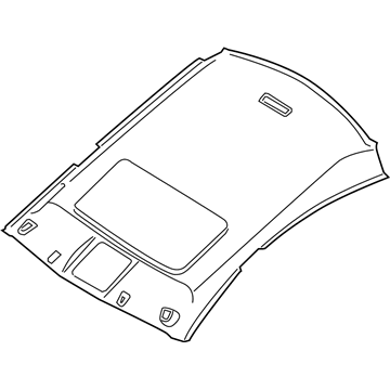 Nissan 739B0-9DA0A Module Assembly-Roof Trim