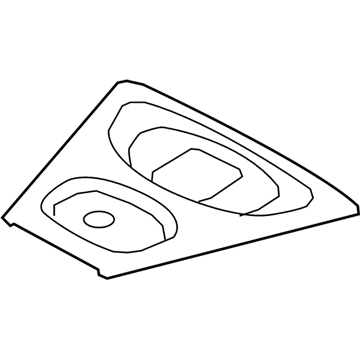 BMW 31-10-2-283-032 Reinforcement Plate