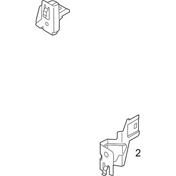 Nissan 24317-1KA0A Bracket-Fuse Block