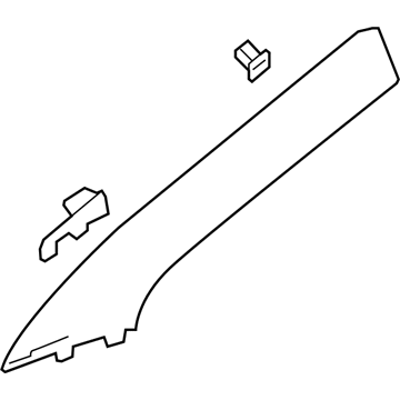 GM 84691013 MOLDING ASM-W/S GARN *WHEAT