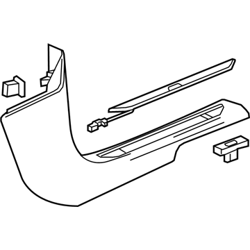 GM 23396555 Cowl Trim