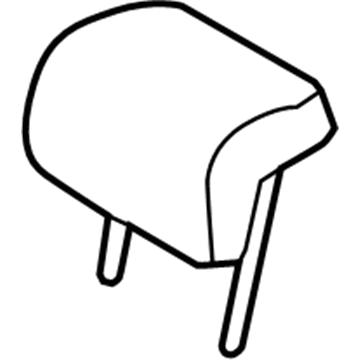 Kia 89700D90002AE Headrest Assembly-Rear Seat