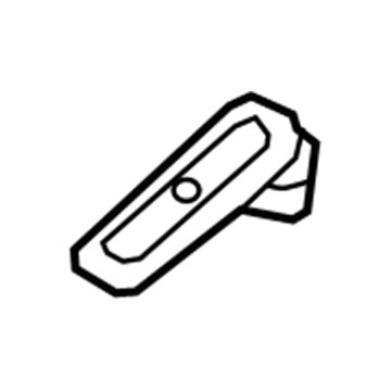 Kia 89380D7000WK Knob-Recliner, LH