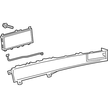 Lexus 86111-11021 Display, Multi-DISPL