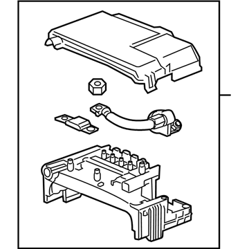 GM 84499606 BLOCK ASM-BAT DISTRIBUTION ENG COMPT FUSE