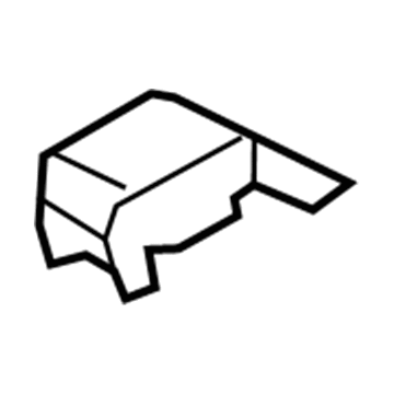 BMW 51-43-2-996-359 Cover, Belt Outlet, Left