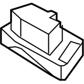 BMW 61-35-2-996-638 Mount, Device Holder, Right