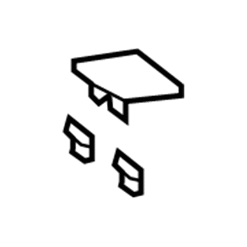 Honda 77133-SZA-A00ZB Lid, R. Tweeter *NH167L* (GRAPHITE BLACK)