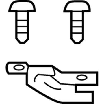 Lexus 81193-48110 RETAINER, HEADLAMP Protector