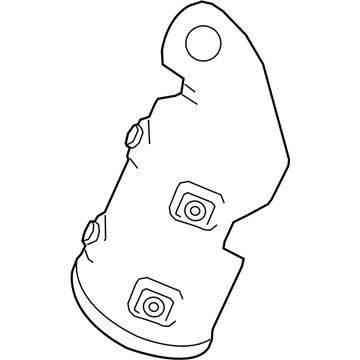 GM 12673191 Heat Shield