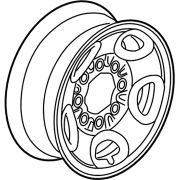 GM 9595396 Spare Wheel