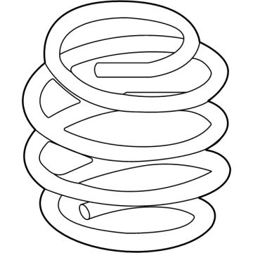 Nissan 54010-5MR0C SPRING-FRONT
