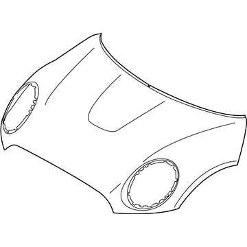 BMW 41-00-9-626-977 HOOD