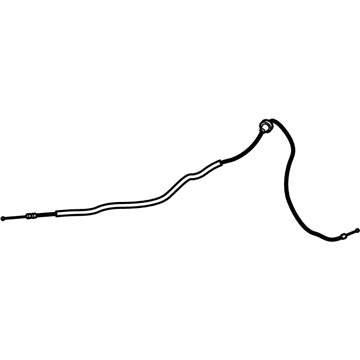 BMW 51-23-7-430-846 Rear Bowden Cable