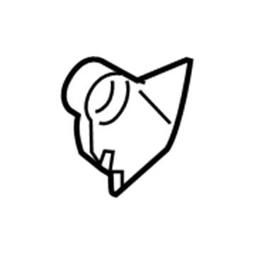 BMW 51-23-7-307-640 Lever For Engine Hood Mechanism