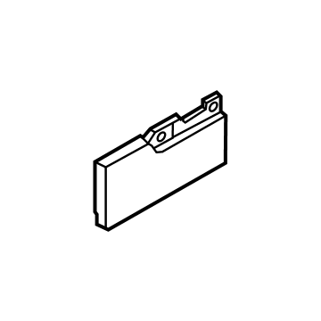 Nissan 809A4-9BU0A PAD FRONT DOOR OUTER, RH