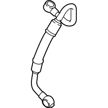 BMW 11-42-7-800-611 Oil Pipe