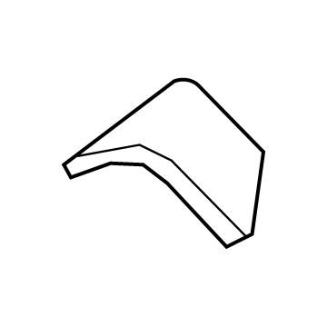 Mopar 68297664AE Front Fender Air Outlet