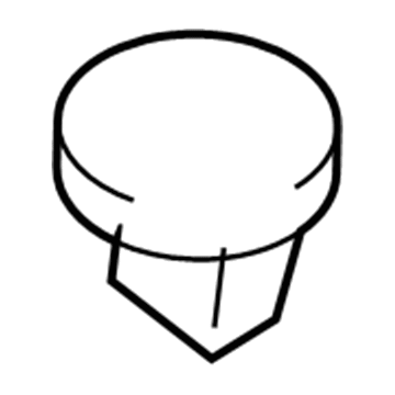 Ford -N808455-S100 Cover Assembly Nut