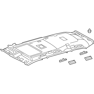Lexus 63311-60540-A1 Headlining, Roof
