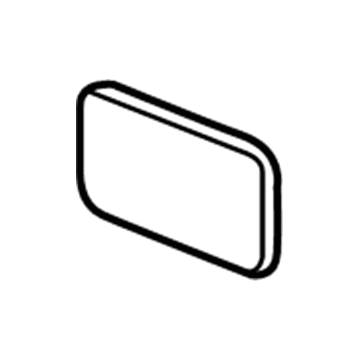 Acura 84433-TX4-A02ZA Lid, Lock (Sandstorm)