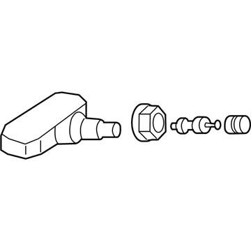 Honda 42753-TR3-A81 Sensor Assembly, Tpms