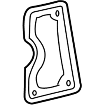 Lexus 67848-60030 Cover, Back Door Service Hole, LH