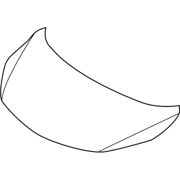 Nissan FEA00-3WCMA Hood Assembly