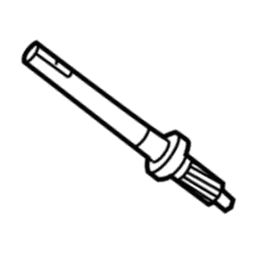 Nissan 48020-1FC0A Pinion Assy-Steering Gear