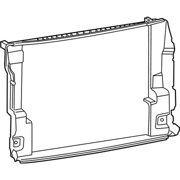 Mopar 68202045AA SHROUD-Radiator