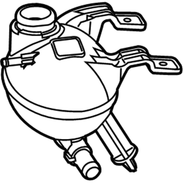 Mopar 68201453AA Bottle-COOLANT Recovery