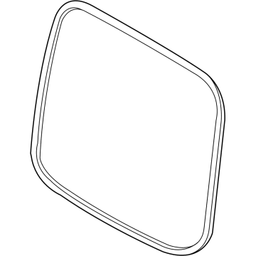 Kia 873212K000 Weatherstrip-Tail Gate Opening