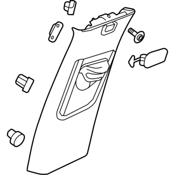 GM 42763405 Upper Center Pillar Trim