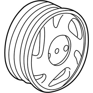 Honda 42700-S02-G01 Disk, Aluminum Wheel (14X5 1/2Jj)
