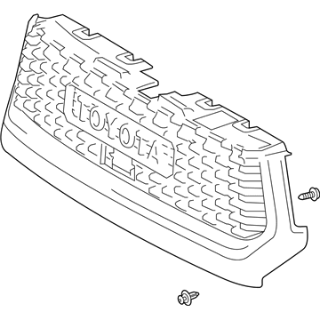 Toyota 53101-0C070-A0 Grille Assembly