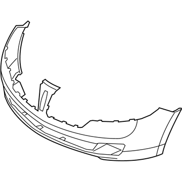 Ford AH6Z-17D957-AAPTM Bumper Cover