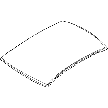 BMW 41-31-8-239-490 Roof Panel For Lifting-Sliding Roof