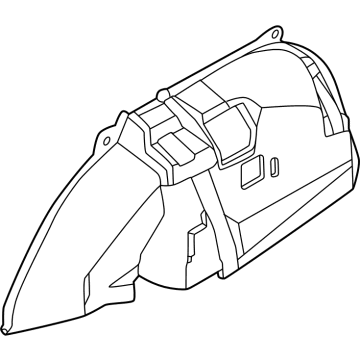Nissan 74974-5MP0A INSULATOR-FRONT FLOOR